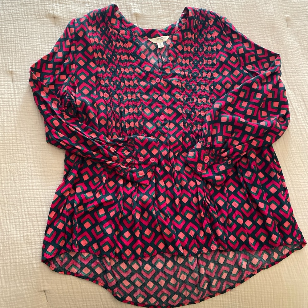 Pink blouse